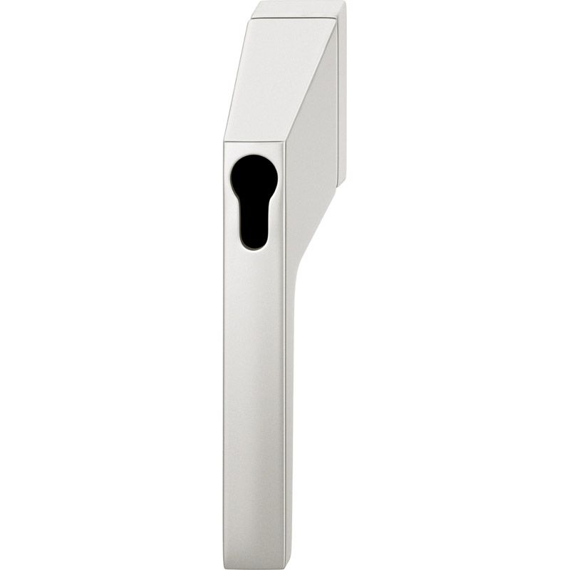 Fenstergriff 3495 f.Bauhalbz.34mm rechts Kippen vor Drehen Aluminium naturfarbig Produktbild BIGPIC L