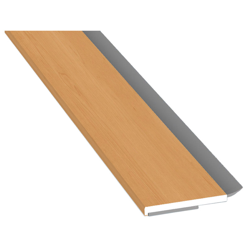 Flachprofil 30x3mm WL SK Lg. 6,00m foliert, WL Schwarz 436 3031 Birke Rose Produktbild BIGPIC L