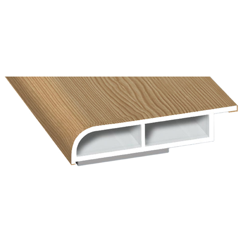 Kammerprofil 35x7mm SK Lg. 6,00m foliert mit Nase 306 9041-167 Bergkiefer Produktbild BIGPIC L