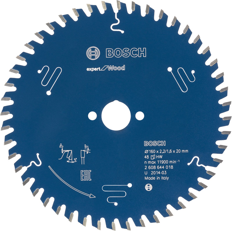 BOSCH Kreissägeblatt 'Expert for Wood' Produktbild BIGPIC L