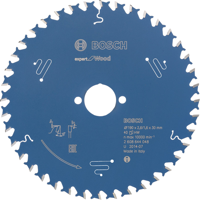 BOSCH Kreissägeblatt 'Expert for Wood' Produktbild BIGPIC L