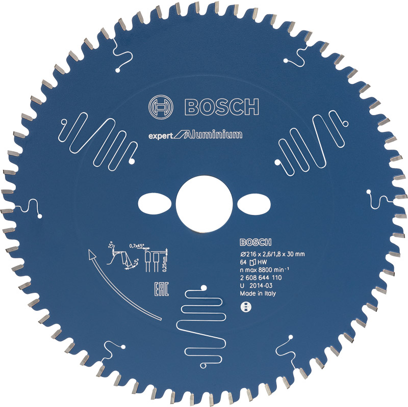 BOSCH Kreissägeblatt 'Expert for Aluminium' Produktbild BIGPIC L