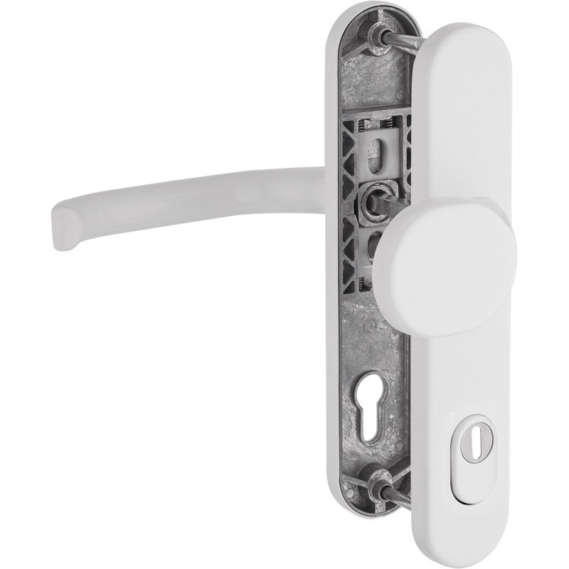 greenteQ Haustür-Wechselgarnitur DG 48.S216.ZA.AL.NSWK PZ 92 Produktbild BIGPIC L