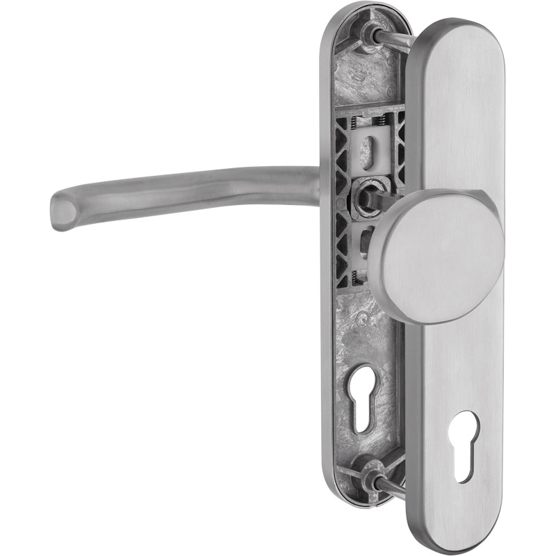 greenteQ Haustür-Wechselgarnitur DG 48.S216.ER.NSWK PZ 92 Produktbild BIGPIC L