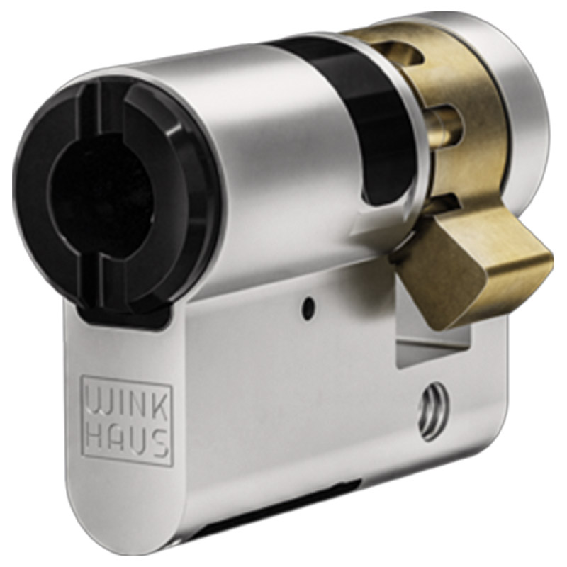 WH Halbzylinder blueCompact 02 N BL 35 Produktbild BIGPIC L