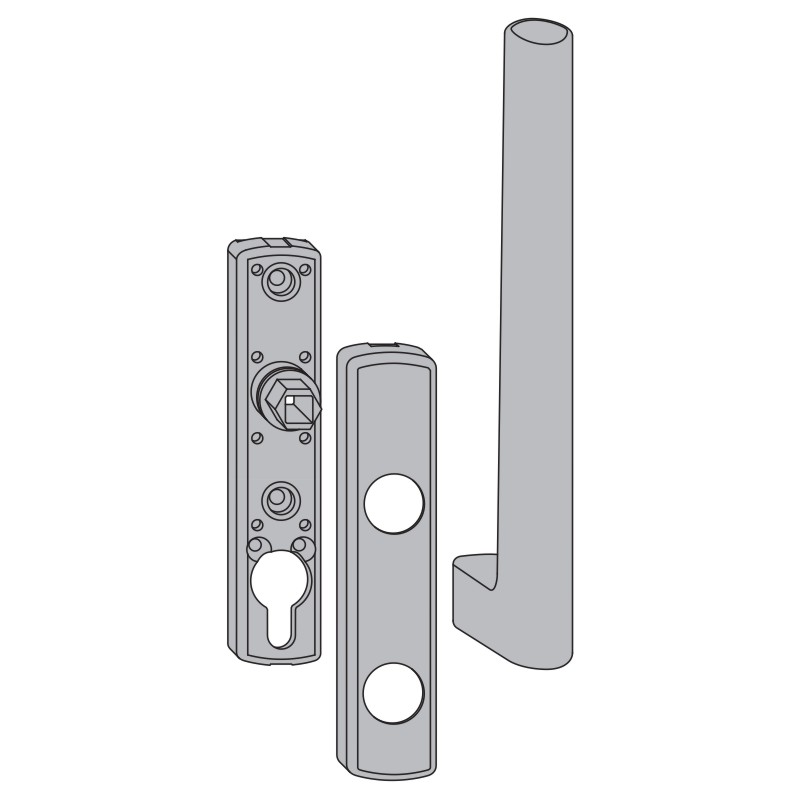 Hebel Si-line HS300 A0089 RZ I. Ral 9003 Produktbild BIGPIC L