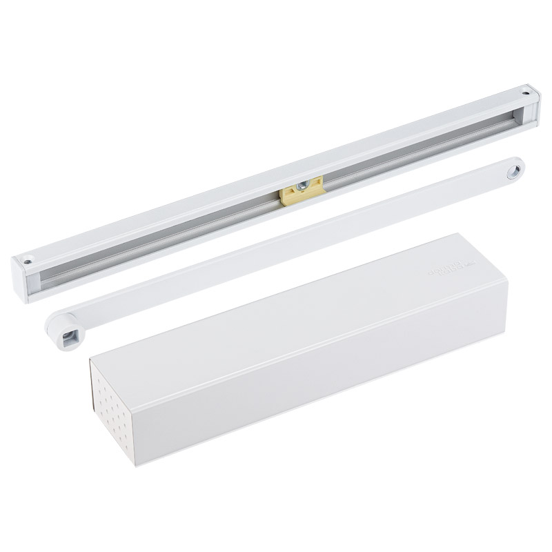 DORMAKABA Türschliesser TS 92 Basic im Contur Design mit Basicgleitschiene Produktbild BIGPIC L