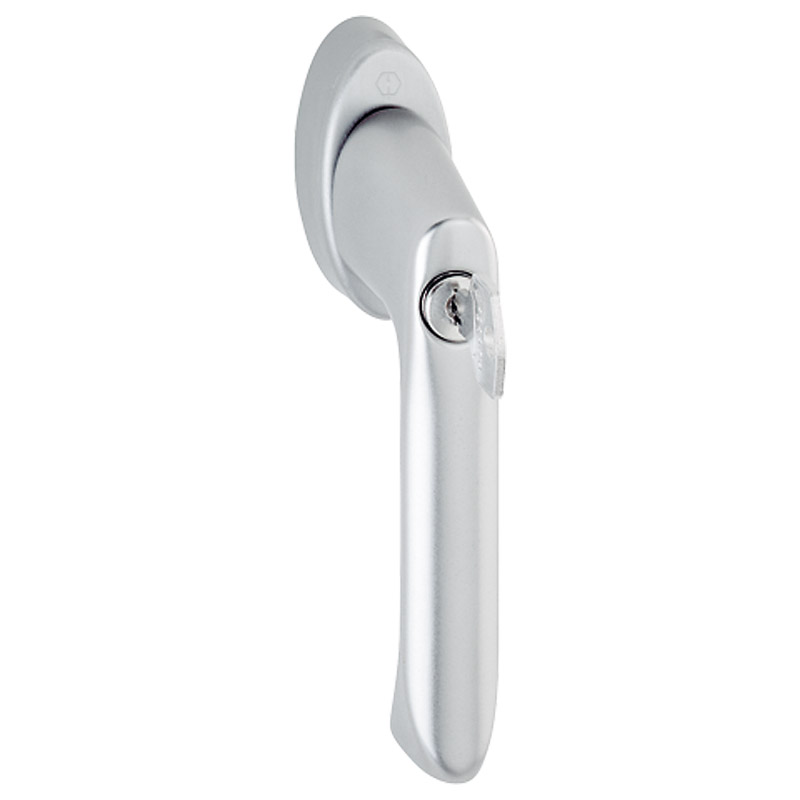 HOPPE Fenstergriff BREST 0739S/US954 abschließbar  Secu100® Secustik® VarioFit® - inkl. Schrauben Produktbild BIGPIC L
