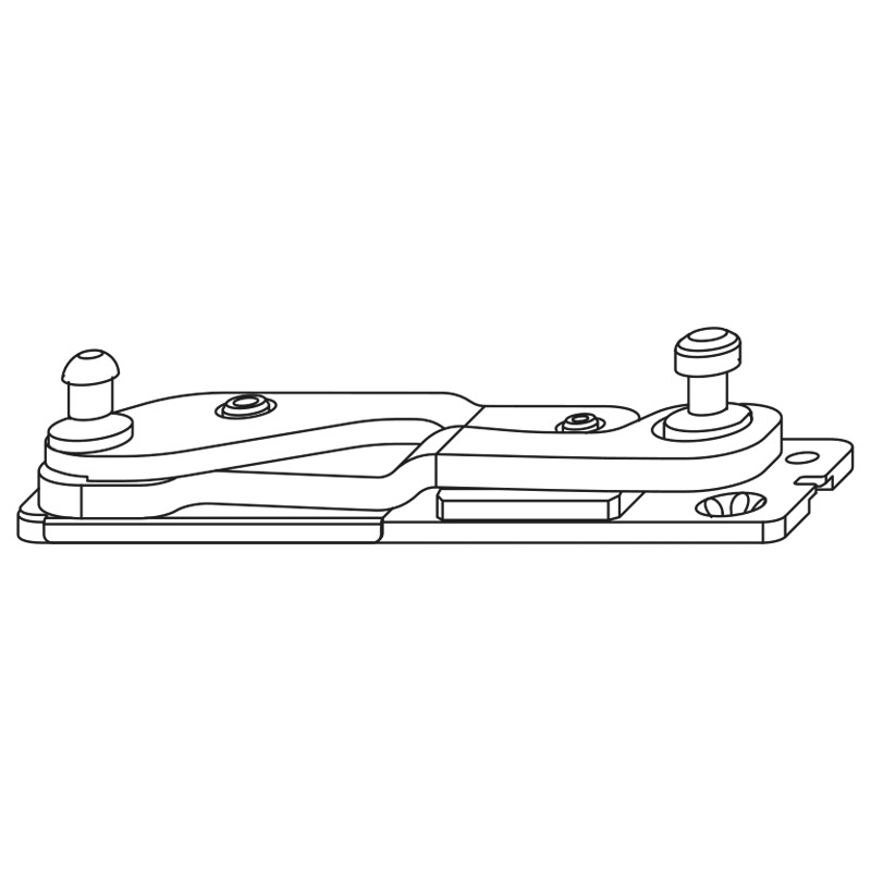 Ecklager AX 30/13 DF/3 TS ls K25 Produktbild BIGPIC L