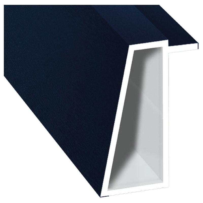 Kammerprofil 16x35mm Lg. 6,00m foliert 51 5005-167 Stahlblau Produktbild BIGPIC L