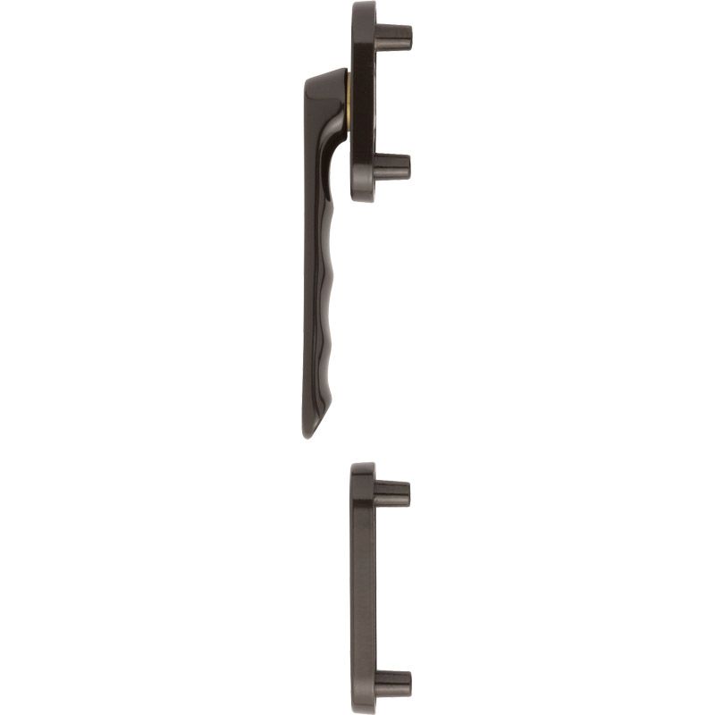 HOPPE Balkon-/Fenstertür-Halbgarnitur Außenseite 099KH/66N/66NS flacher Griff Produktbild BIGPIC L