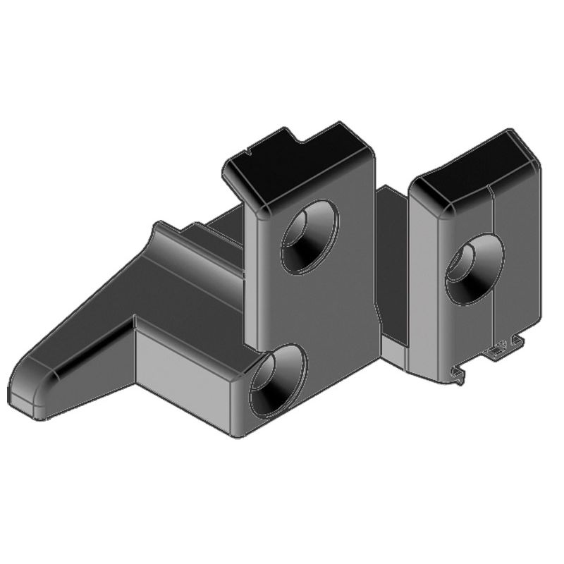 greenteQ Endkappen-Set EKW7610S schwarz Produktbild BIGPIC L
