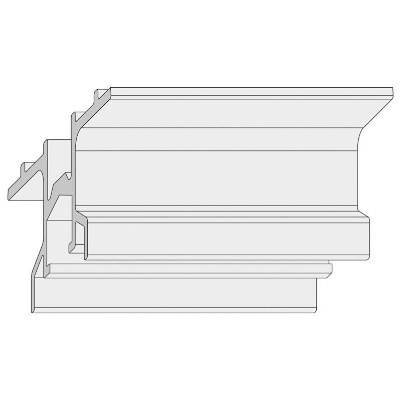 FUEHRUNGSSCH. PremiDoor76 Gr.700 EV1 B1 Produktbild BIGPIC L