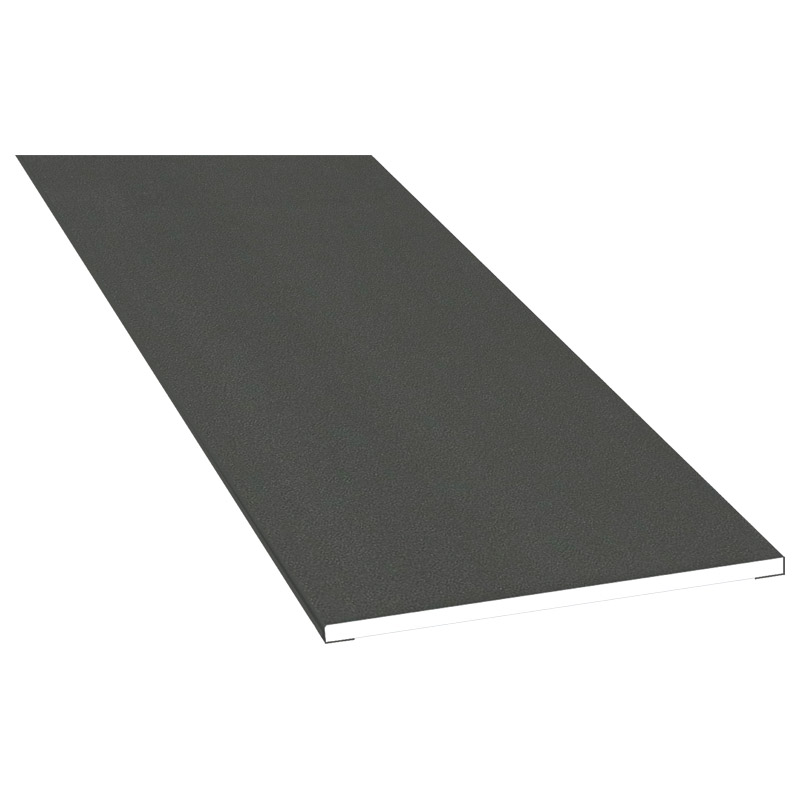 Flachprofil 80x3 mm Lg. 6,00 m foliert 436 1014 Alux DB 703 Produktbild BIGPIC L