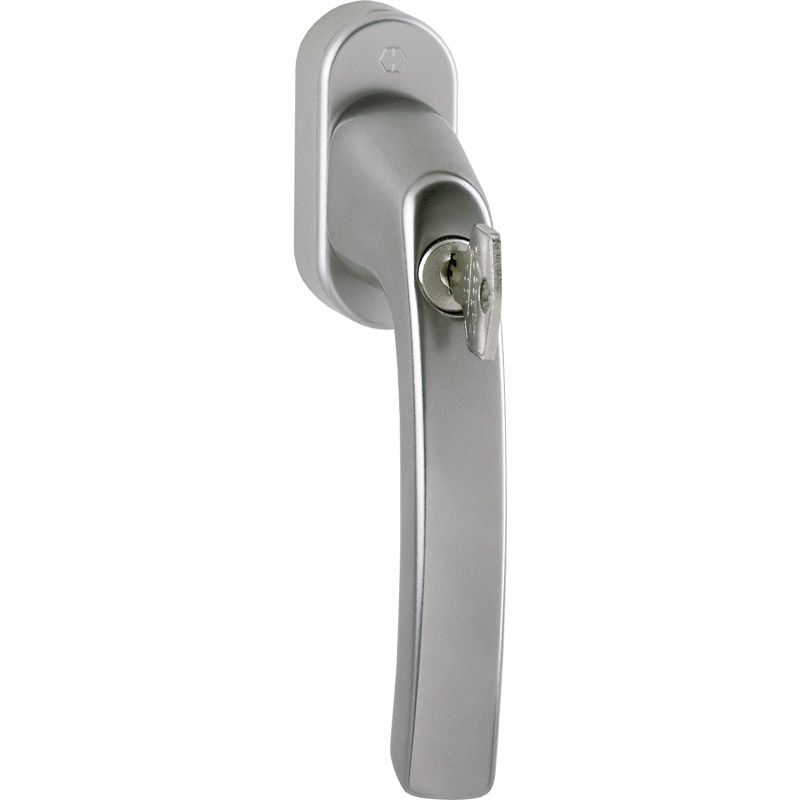HOPPE Fenstergriff LUXEMBOURG 099S/U52Z 200NM - inkl. Schrauben Produktbild BIGPIC L