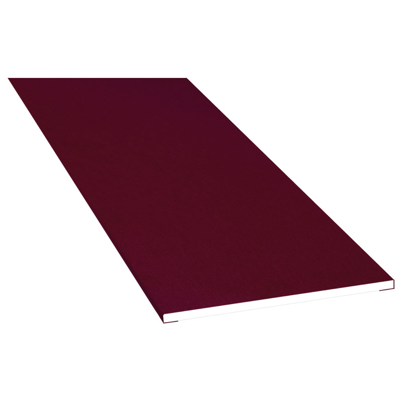 Flachprofil 80x3 mm Lg. 6,00 m foliert 300505-167 Weinrot Produktbild BIGPIC L