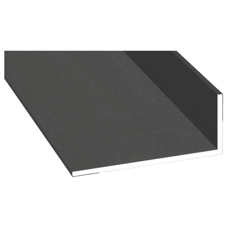 Winkelprofil 25x60x2,5mm Lg. 6,00m foliert 436 1014 Alux DB 703 Produktbild BIGPIC L