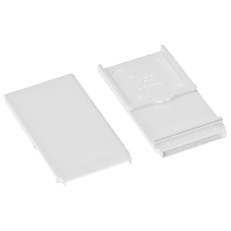 Endkappen-Set (2er Set) für GSR-EMR B/BG,im Contur Design,weiß (RAL 9016) Produktbild BIGPIC L