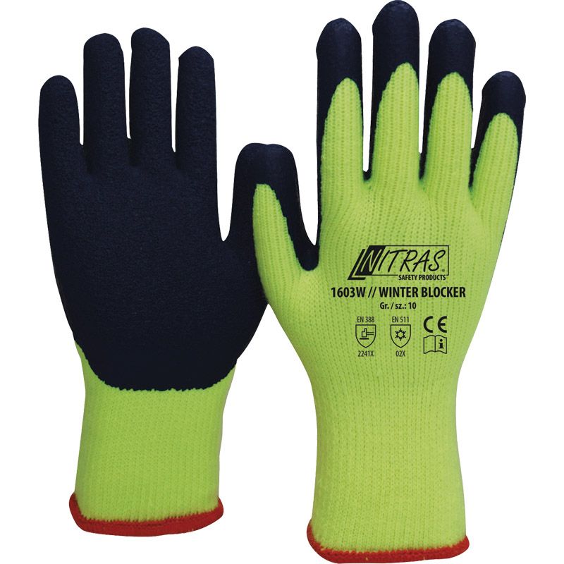 NITRAS Kälteschutzhandschuh Winter Blocker PSA II Produktbild BIGPIC L