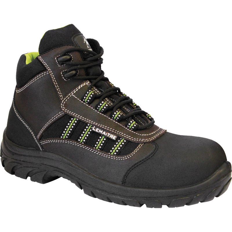 LEMAITRE Sicherheitsstiefel DANUBE S3 SRC schwarz/braun Produktbild BIGPIC L