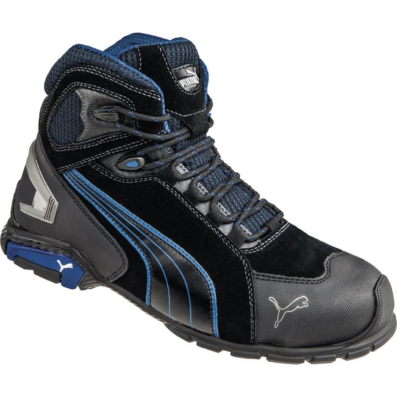 PUMA Sicherheitsstiefel RIO BLACK S3 SRC schwarz/blau Produktbild BIGPIC L