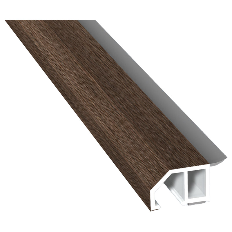 Anschluß-Profil 30mm WL SK Lg. 6,00m foliert, klipsbar, WL Schwarz316 7002-168 Eiche Hell Produktbild BIGPIC L