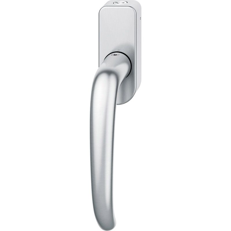 FSB Fenstergriff 34 1023 Edelstahl abschließbar - mit Schrauben Produktbild BIGPIC L