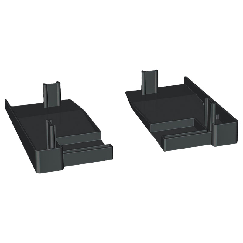 Abschlusskappen für RF 973/933 Anthrazit, VE: 50 Paar Produktbild BIGPIC L