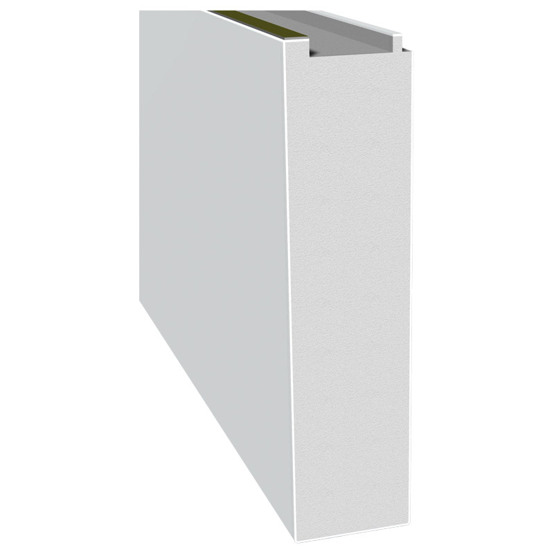 Aluplast-Bodeneinstand 200mm SK Lg. 6,50m Weiß, 200x50mm PVC Schaumfür 70er <(>&<)> 85er Nutzhöhe: ca. 193,4mm Produktbild BIGPIC L