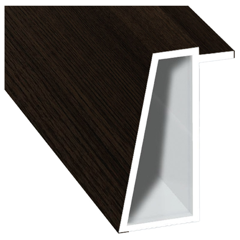 Kammerprofil 16x35mm Lg. 6,00m foliert 214 0005-167 Eiche Grau Produktbild BIGPIC L