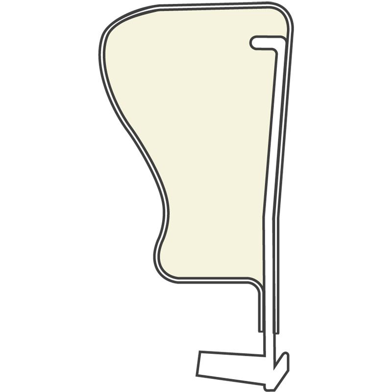 Q-LON Dichtungsprofil QL-3141 weiß VE600 Produktbild BIGPIC L