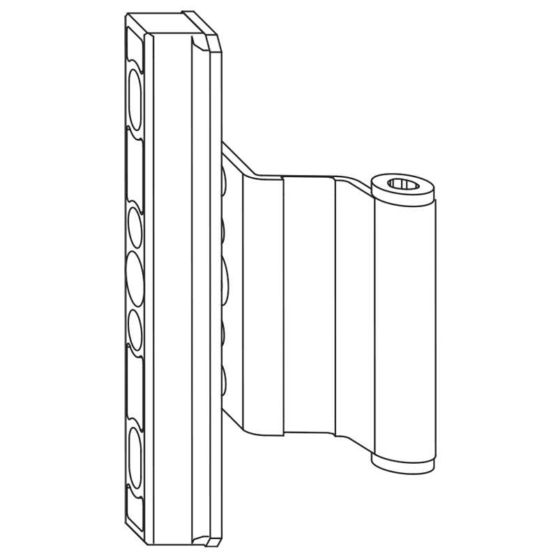 Flügelband KF-12/20-13 TS Ral 9016 K50 Produktbild BIGPIC L