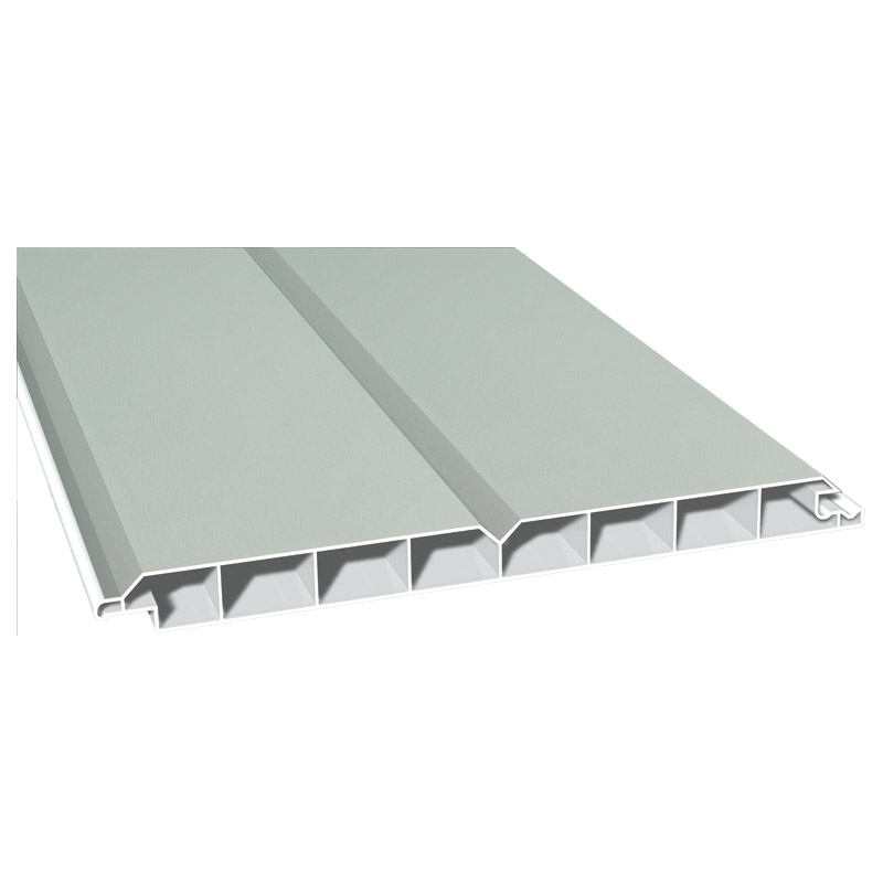 Nut- u. Federprofil 200x17mm Lg. 6,00m foliert, V-Fuge 70 3805-167 Achatgrau Produktbild BIGPIC L