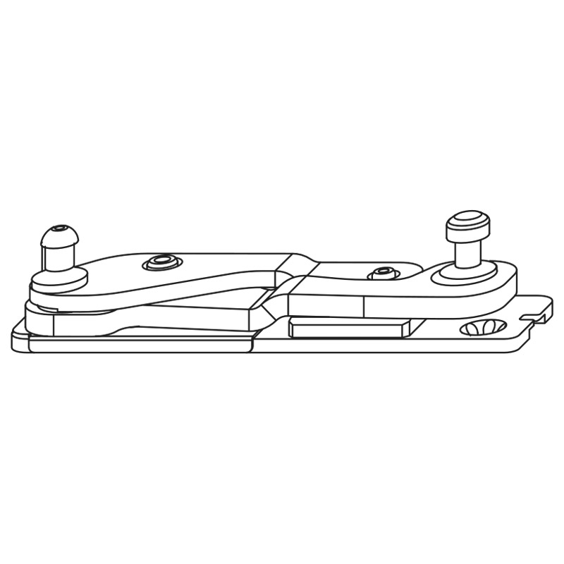 Ecklager AX 24/9 DF/3 RE TS Krt25 Produktbild BIGPIC L