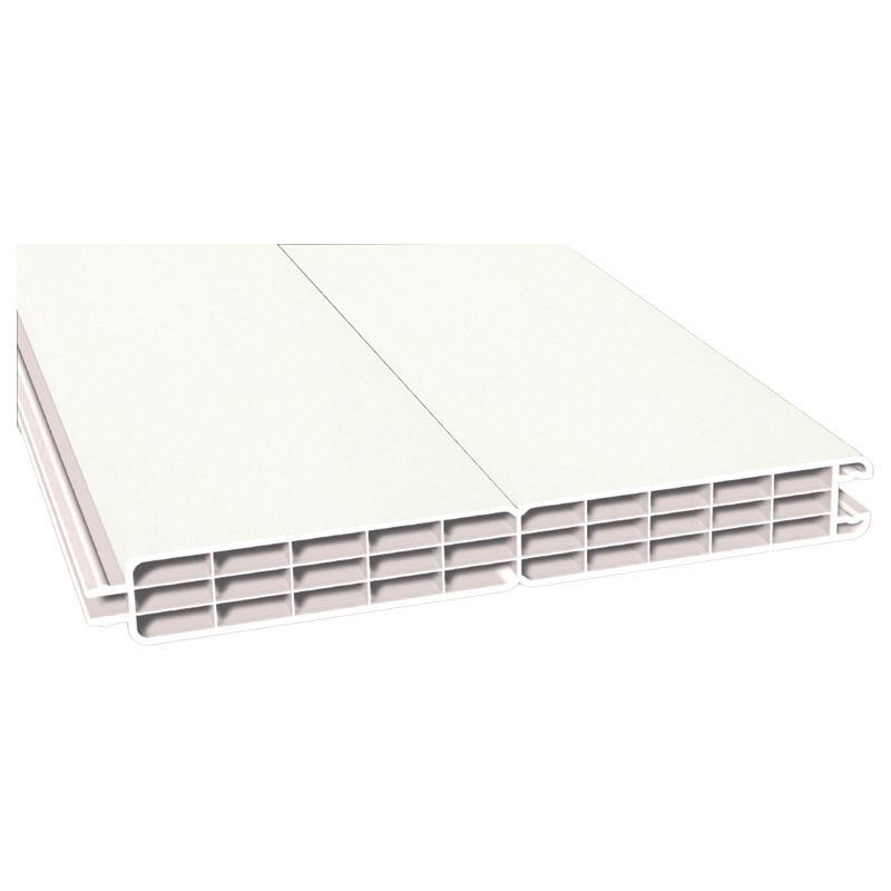 Nut- u. Federprofil 200x24mm Lg. 6,00m foliert, GK Cremeweiß 456 5053 Altweiß Produktbild BIGPIC L