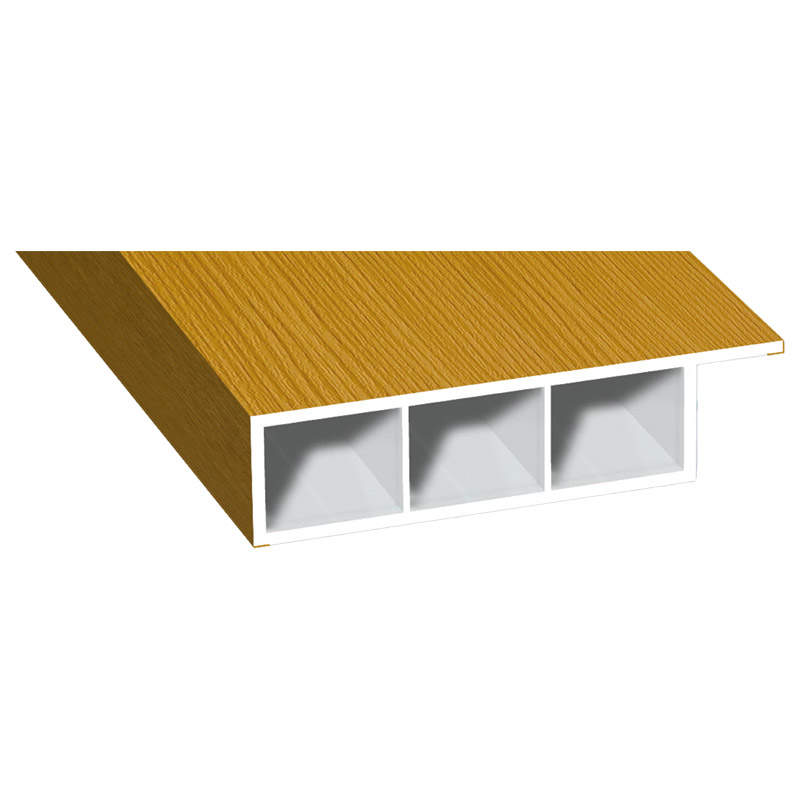 Kammerprofil 60x15mm Lg. 6,00m foliert, mit Nase 211 5008-167 Oregon III Produktbild BIGPIC L