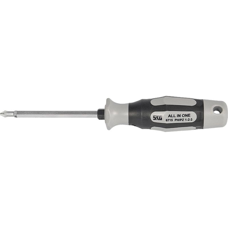 Kreuzschlitz-Schraubendreher All-in-on PH/PZ 1,2,3 Produktbild BIGPIC L