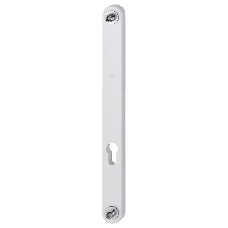 3247N Stück / F9016 verkehrsweiß / 300 mm / Profilzylinder 92 mm / 57-62 mm / HOPPE-Logo / für Bügelgriff Produktbild BIGPIC L