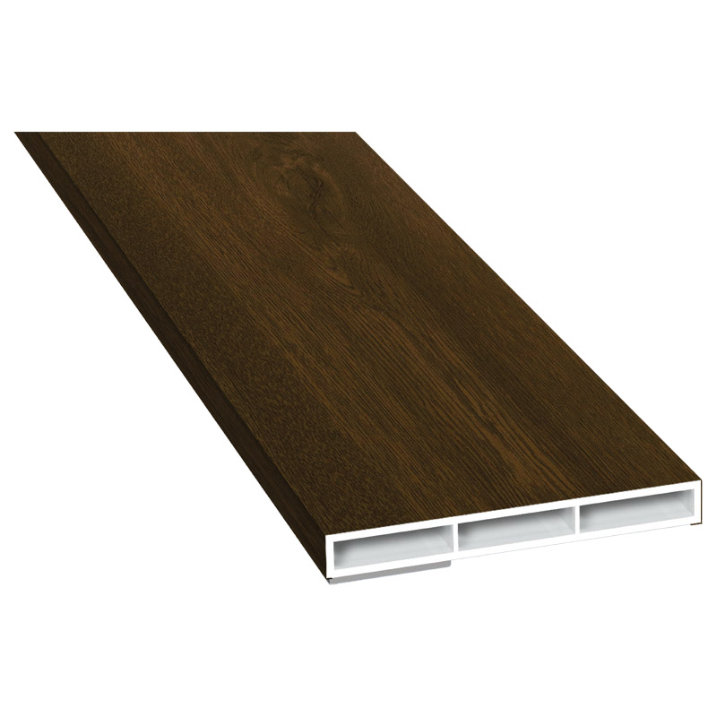Kammerprofil 60x7mmSK Lg. 6,00m foliert, ohne Nase 217 8007-167 Nussbaum Produktbild BIGPIC L