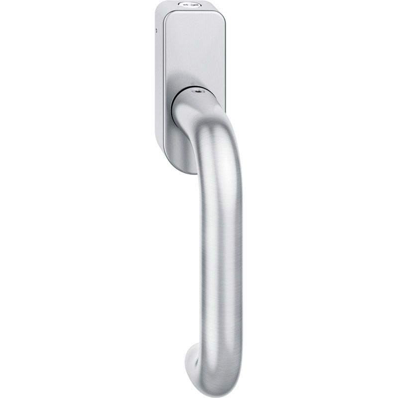FSB Fenstergriff 34 1146 Edelstahl abschließbar - mit Schrauben Produktbild BIGPIC L