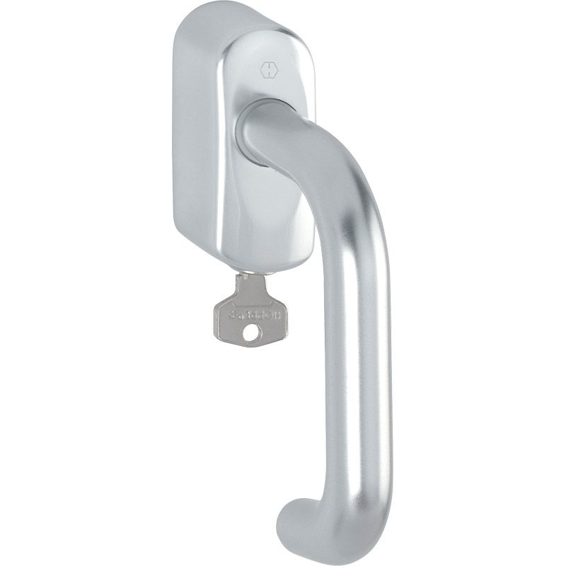 HOPPE Fenstergriff PARIS 138/AUS950S Secustik® abschließbar - inkl. Schrauben Produktbild BIGPIC L