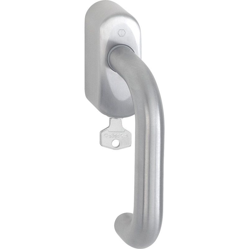 HOPPE Fenstergriff PARIS E138Z/EUS950S Secustik® abschließbar - inkl. Schrauben Produktbild BIGPIC L