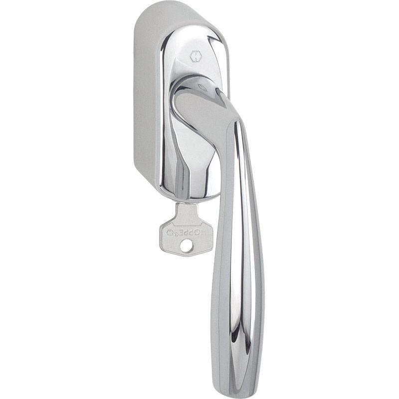 HOPPE Fenstergriff VITORIA M1515/MUS950S Secustik® abschließbar - inkl. Schrauben Produktbild BIGPIC L