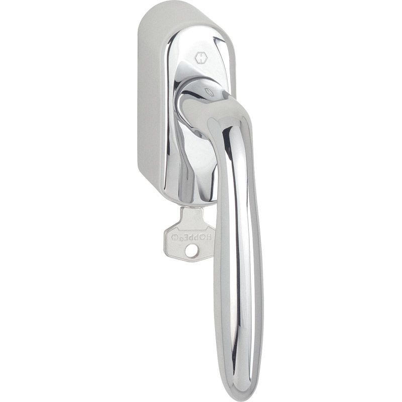 HOPPE Fenstergriff VERONA M151/MUS950S Secustik® abschließbar - inkl. Schrauben Produktbild BIGPIC L