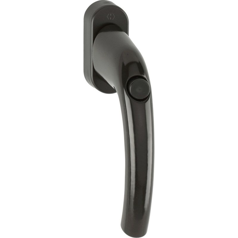 HOPPE Fenstergriff TOKYO 0710SV/U26 Druckknopf - inkl. Schrauben Produktbild BIGPIC L