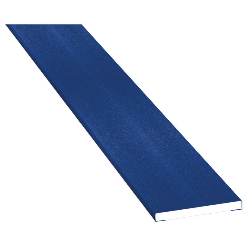 Flachprofil 30x3mm Lg. 6,00m foliert 50 0205-167 Ultramarinblau Produktbild BIGPIC L