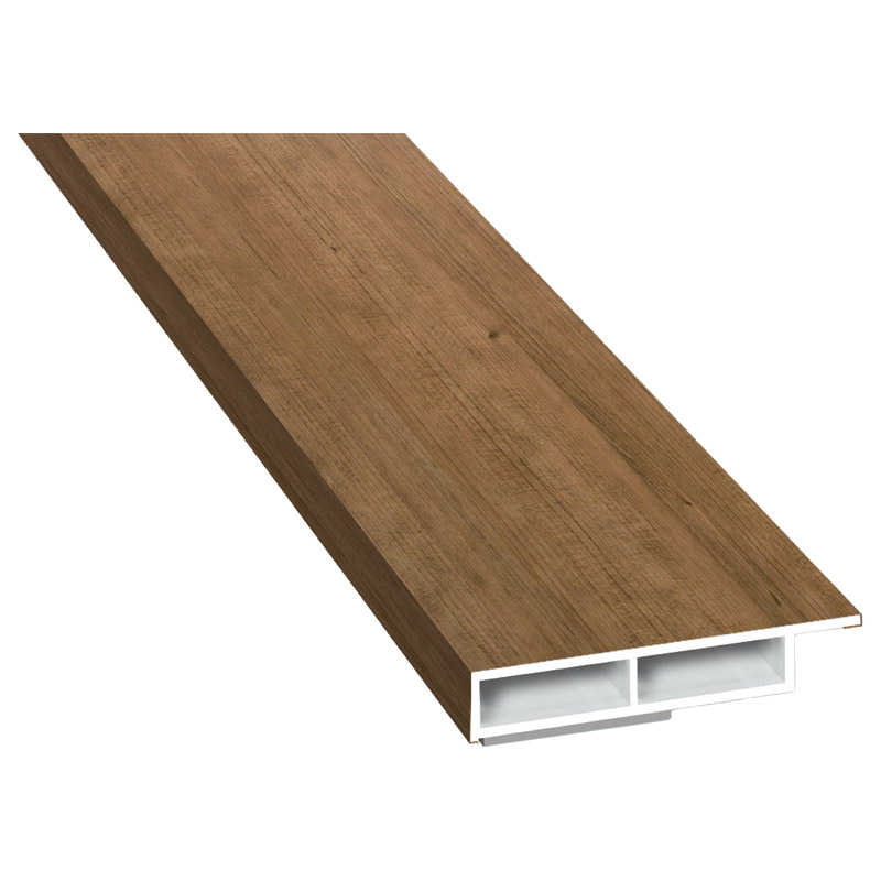 Kammerprofil 40x7 mm SK Lg. 6,00 m foliert mit Nase 321 4007-195 Rustic Cherry Produktbild BIGPIC L