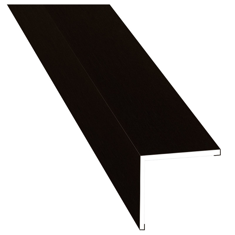 Winkelprofil 40x40x2mm Lg. 6,00m Außen foliert 85 1805-167 Schwarzbraun Produktbild BIGPIC L