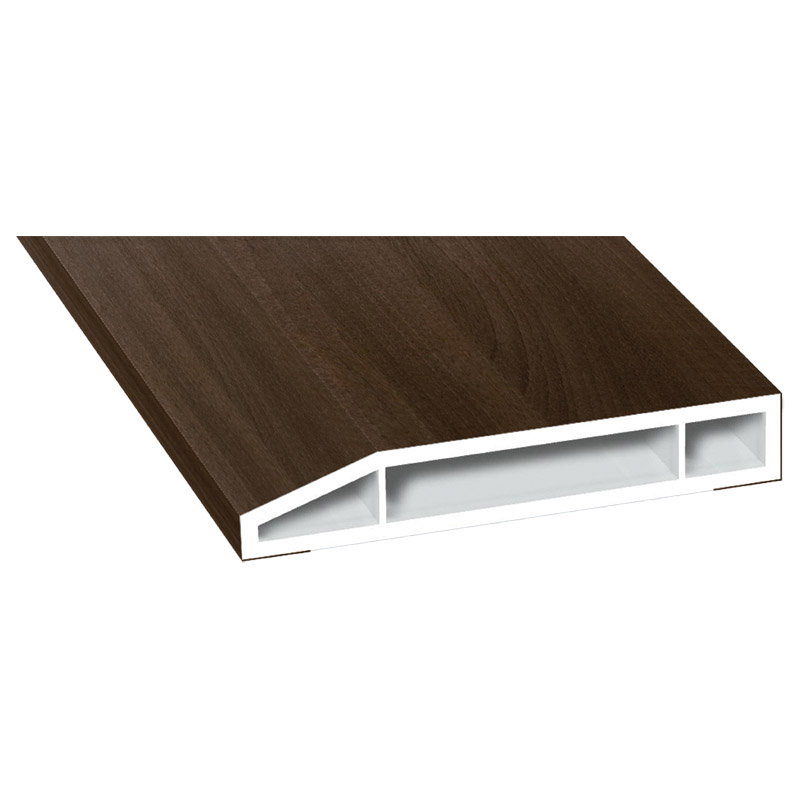 Zierleiste 60x10mm Lg. 6,00m foliert 49237 Siena Noce Produktbild BIGPIC L