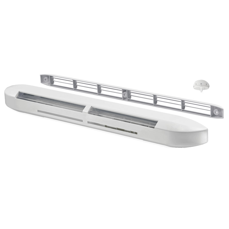 SIEGENIA passiver feuchtegesteuerter Fensterlüfter AEROMAT midi HY 3F Produktbild BIGPIC L